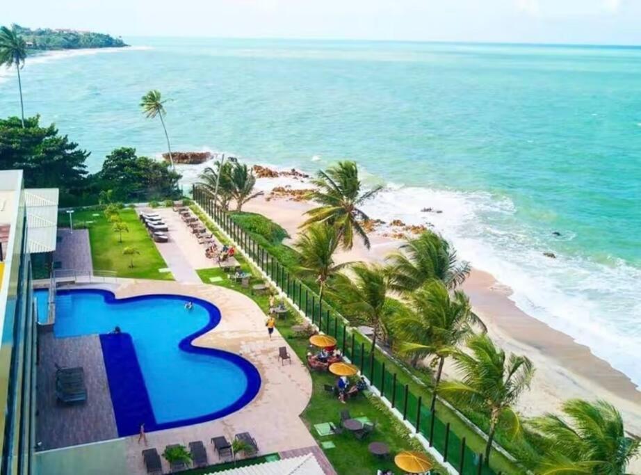 Tabatinga Flat - Pe Na Areia! Beira Mar! Apartment กงจิ ภายนอก รูปภาพ