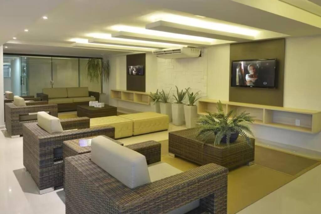 Tabatinga Flat - Pe Na Areia! Beira Mar! Apartment กงจิ ภายนอก รูปภาพ