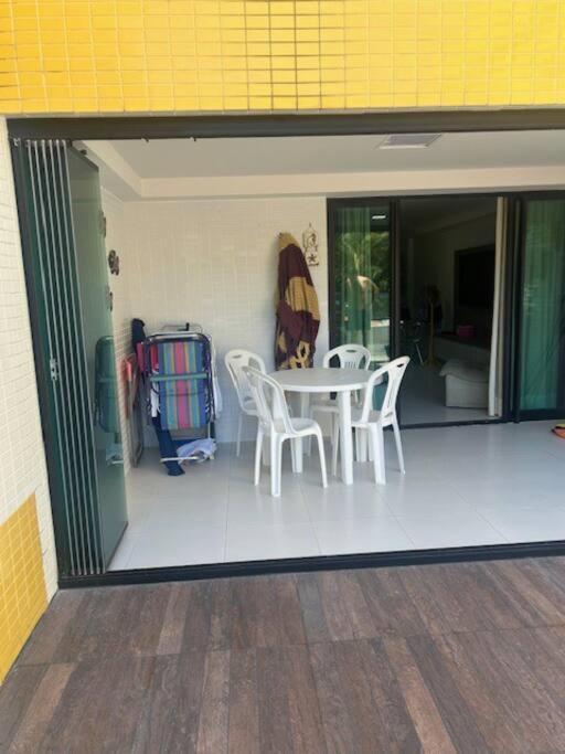 Tabatinga Flat - Pe Na Areia! Beira Mar! Apartment กงจิ ภายนอก รูปภาพ
